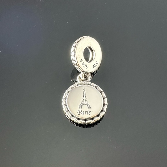 Pandora Jewelry - Pandora Paris France Effel Tower Dangle Charm 925 Ale Silver With Gift Box #79